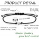 S925 Sterling Silver Heart Shaped Friendship Bracelet Long Distance Bracelet For Couples Best Friend Handmade Adjustable Jewelry Gift For Family And Her S925 Sterling Silver Heart Shaped Friendship Bracelet Long Distance Bracelet For Couples Best Friend Handmade Adjustable Jewelry Gift For Family And Her
